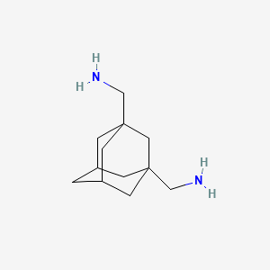 molecular formula C12H22N2 B1297345 Adamantane-1,3-diyldimethanamine CAS No. 52234-21-6