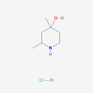 2,4-Dimethylpiperidin-4-ol hydrochloride