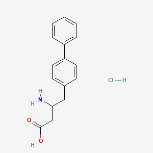 4-([1,1'-Biphenyl]-4-yl)-3-aminobutanoic acid hydrochloride