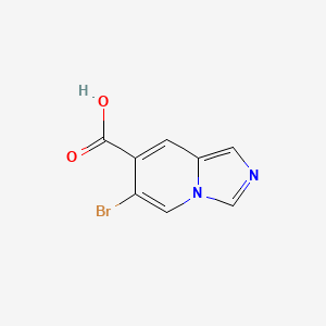 6-Bromoimidazo[1,5-a]pyridine-7-carboxylic acid