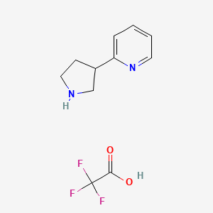 2-(Pyrrolidin-3-yl)pyridine 2,2,2-trifluoroacetate