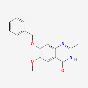 7-(Benzyloxy)-6-methoxy-2-methylquinazolin-4(3H)-one