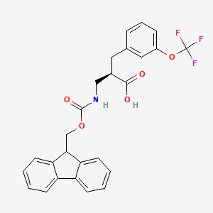 (R)-3-((((9H-Fluoren-9-yl)methoxy)carbonyl)amino)-2-(3-(trifluoromethoxy)benzyl)propanoic acid