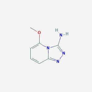 molecular formula C7H8N4O B12973787 5-Methoxy-[1,2,4]triazolo[4,3-a]pyridin-3-amine 