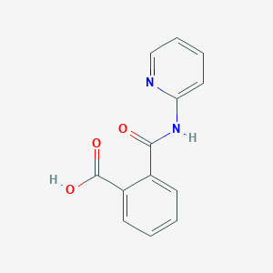 molecular formula C13H10N2O3 B1297385 2-(吡啶-2-基氨基甲酰基)苯甲酸 CAS No. 19357-10-9