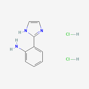 2-(1H-Imidazol-2-yl)aniline dihydrochloride