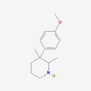 3-(4-Methoxyphenyl)-2,3-dimethylpiperidine