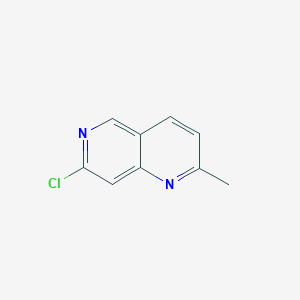 7-Chloro-2-methyl-1,6-naphthyridine