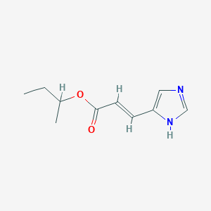 sec-Butyl (E)-3-(1H-imidazol-5-yl)acrylate