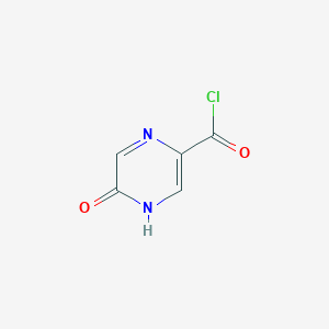 5-Hydroxypyrazine-2-carbonyl chloride