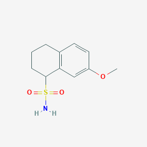 7-Methoxy-1,2,3,4-tetrahydronaphthalene-1-sulfonamide