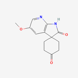 5'-Methoxyspiro[cyclohexane-1,3'-pyrrolo[2,3-b]pyridine]-2',4(1'H)-dione