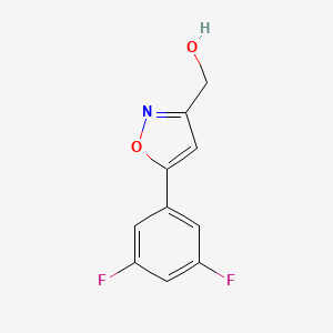 (5-(3,5-Difluorophenyl)isoxazol-3-yl)methanol