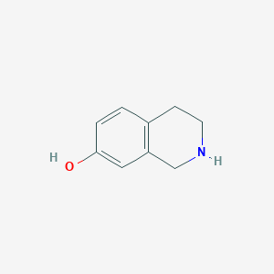 molecular formula C9H11NO B1297404 1,2,3,4-Tetrahydroisoquinolin-7-ol CAS No. 30798-64-2