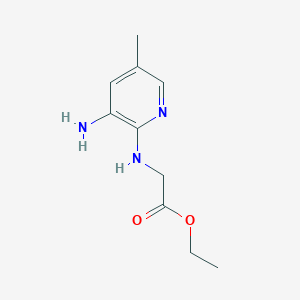 Ethyl (3-amino-5-methylpyridin-2-yl)glycinate