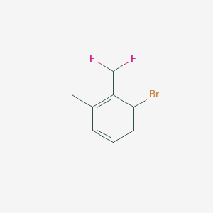 1-Bromo-2-(difluoromethyl)-3-methylbenzene