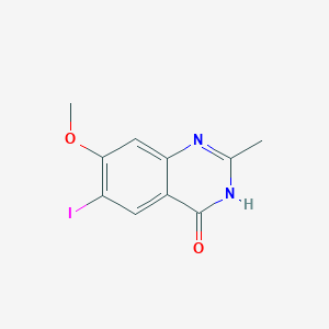 6-Iodo-7-methoxy-2-methylquinazolin-4(3H)-one