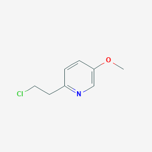 2-(2-Chloroethyl)-5-methoxypyridine