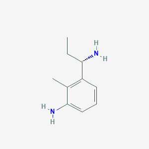 (S)-3-(1-Aminopropyl)-2-methylaniline