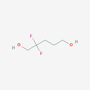 2,2-Difluoropentane-1,5-diol