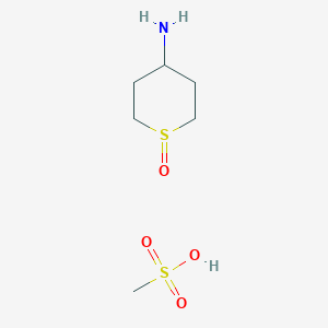 Trans-4-Aminotetrahydro-2H-thiopyran 1-oxide methanesulfonate