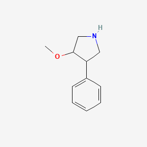 3-Methoxy-4-phenylpyrrolidine