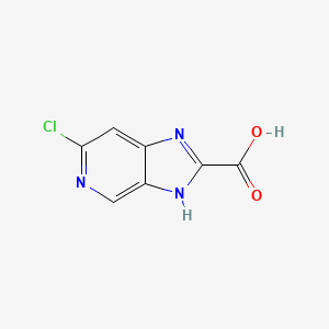 6-chloro-3H-imidazo[4,5-c]pyridine-2-carboxylic acid