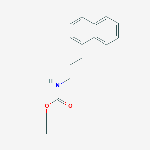 tert-Butyl (3-(naphthalen-1-yl)propyl)carbamate