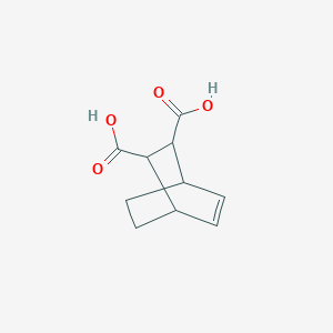 molecular formula C10H12O4 B1297425 Bicyclo[2.2.2]oct-5-ene-2,3-dicarboxylic acid CAS No. 28871-80-9