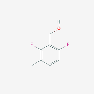 molecular formula C8H8F2O B1297442 (2,6-二氟-3-甲基苯基)甲醇 CAS No. 261763-40-0