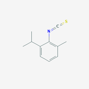 molecular formula C11H13NS B1297446 2-异丙基-6-甲基苯基异硫氰酸酯 CAS No. 306935-86-4
