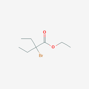 molecular formula C8H15BrO2 B129745 α-溴二乙基乙酸乙酯 CAS No. 6937-28-6