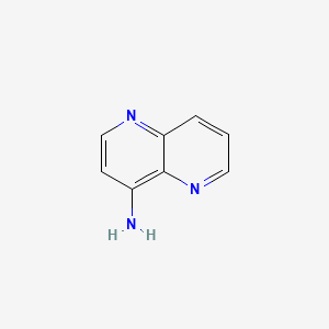 molecular formula C8H7N3 B1297457 1,5-Naphthyridin-4-amine CAS No. 27392-68-3