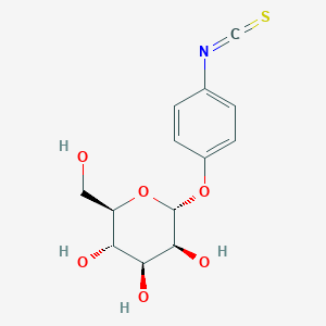 B129746 4-Isothiocyanatophenyl alpha-D-mannopyranoside CAS No. 96345-79-8