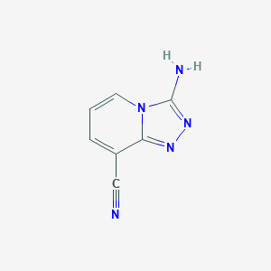 3-Amino-[1,2,4]triazolo[4,3-a]pyridine-8-carbonitrile