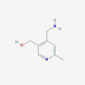 (4-(Aminomethyl)-6-methylpyridin-3-yl)methanol