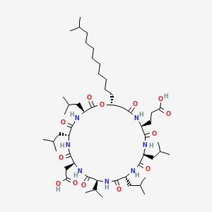 molecular formula C53H93N7O13 B1297464 表面活性素 CAS No. 24730-31-2