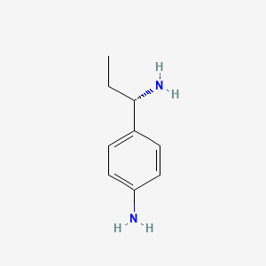 (S)-4-(1-Aminopropyl)aniline