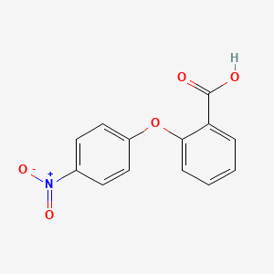 molecular formula C13H9NO5 B1297484 2-(4-硝基苯氧基)苯甲酸 CAS No. 6082-87-7