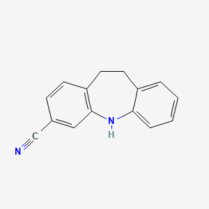 10,11-Dihydro-5H-dibenzo[b,f]azepine-3-carbonitrile