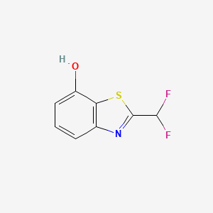 2-(Difluoromethyl)benzo[d]thiazol-7-ol