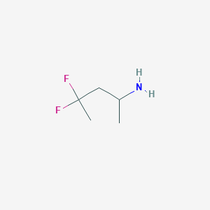 4,4-Difluoropentan-2-amine