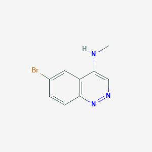 6-Bromo-N-methylcinnolin-4-amine