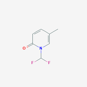 1-(Difluoromethyl)-5-methyl-1,2-dihydropyridine-2-one