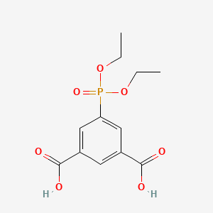 5-Diethoxyphosphorylbenzene-1,3-dicarboxylic acid