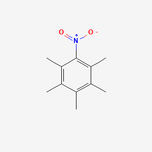 molecular formula C11H15NO2 B1297512 Pentamethylnitrobenzene CAS No. 13171-59-0