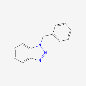 molecular formula C13H11N3 B1297527 1-Benzyl-1H-benzotriazole CAS No. 4706-43-8