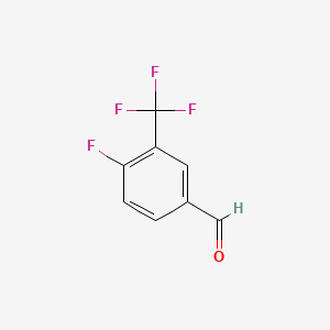 B1297531 4-Fluoro-3-(trifluoromethyl)benzaldehyde CAS No. 67515-60-0