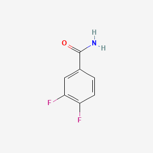 molecular formula C7H5F2NO B1297546 3,4-二氟苯甲酰胺 CAS No. 85118-04-3