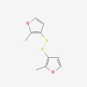 B1297560 Bis(2-methyl-3-furyl)disulfide CAS No. 28588-75-2